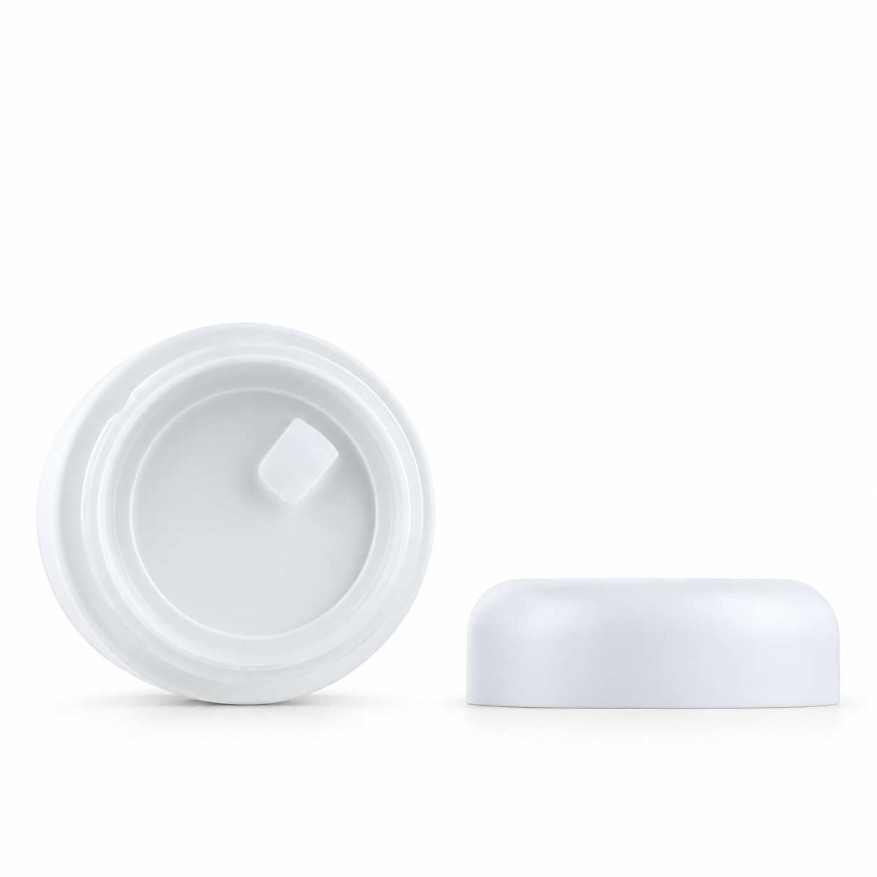 Q0359 Glass cream bottle