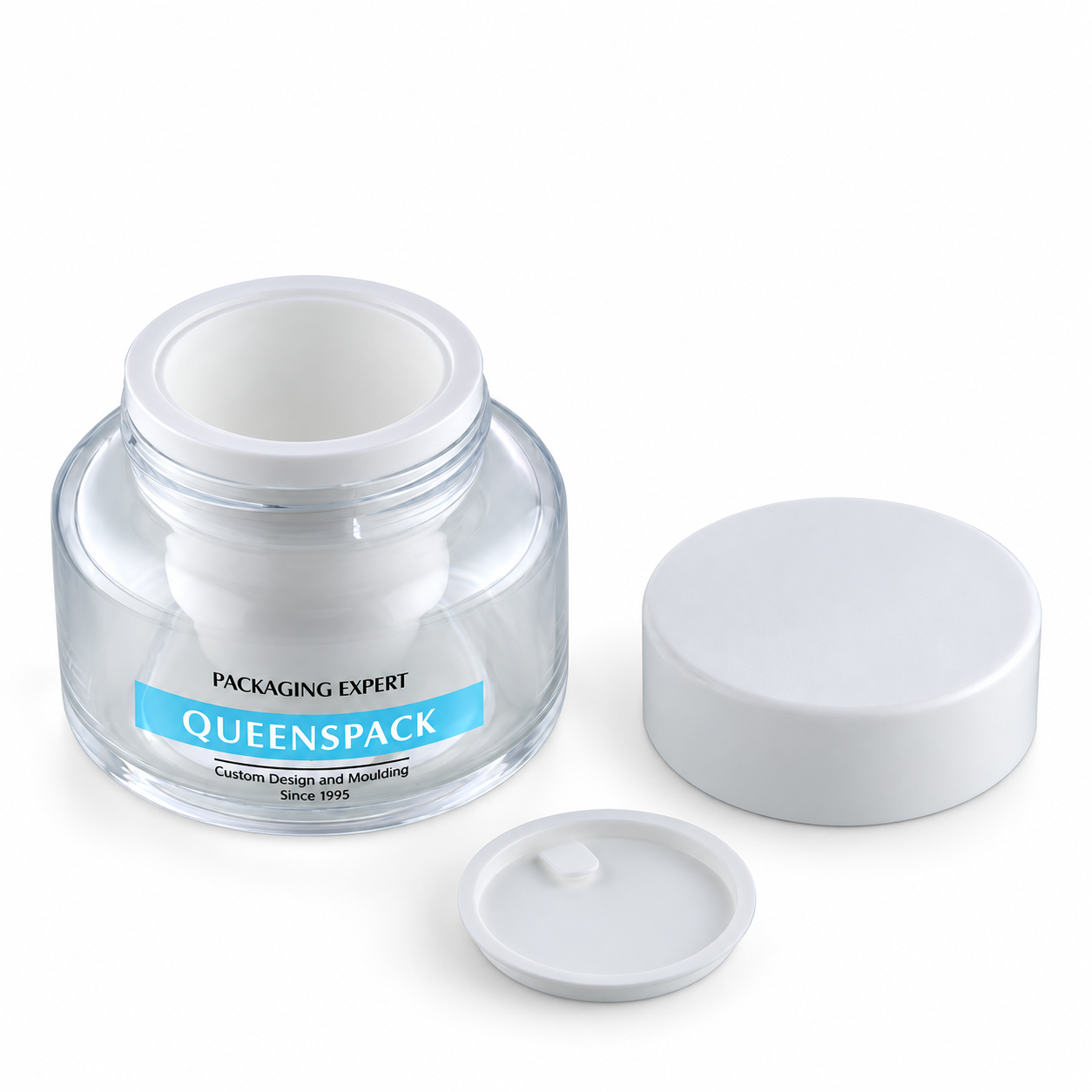 QS0353 Glass cream bottle