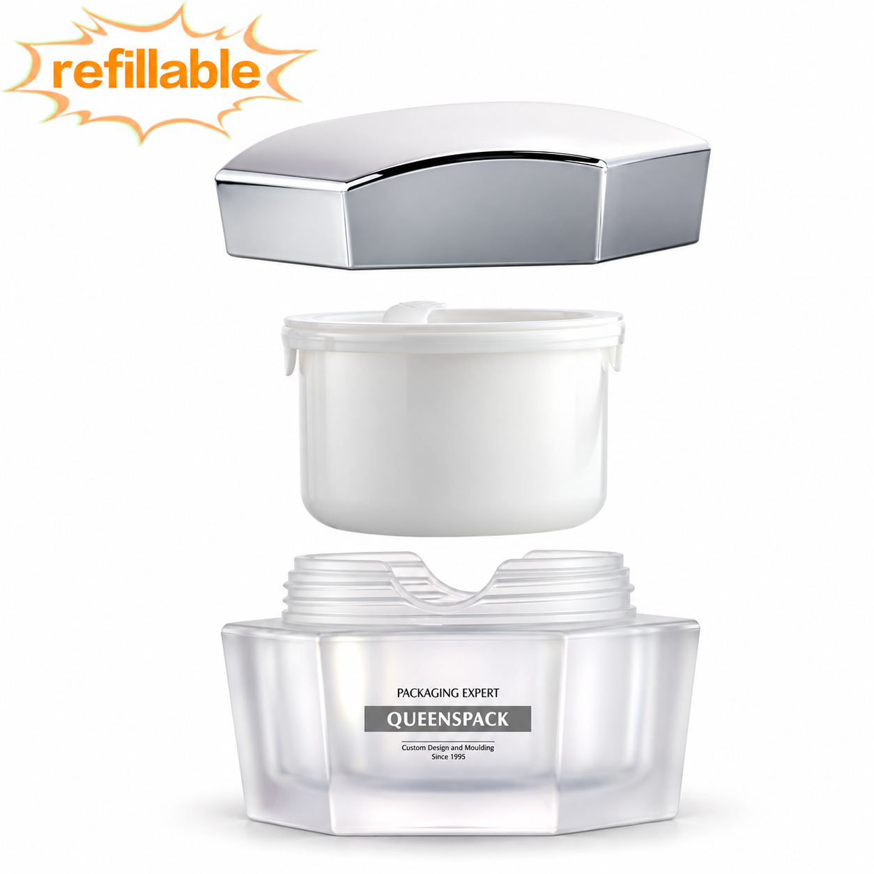 QS1046L Acrylic Jar