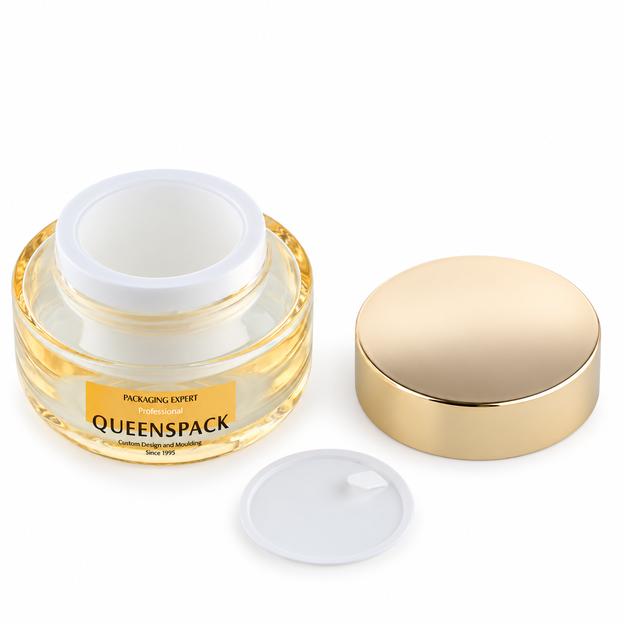 QS0352 Glass cream bottle
