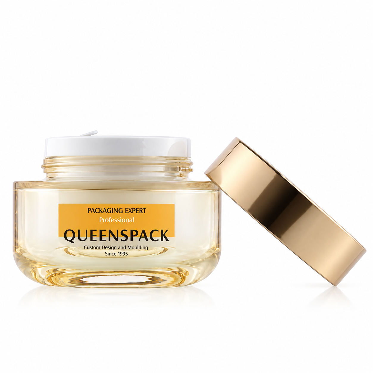 QS0352 Glass cream bottle