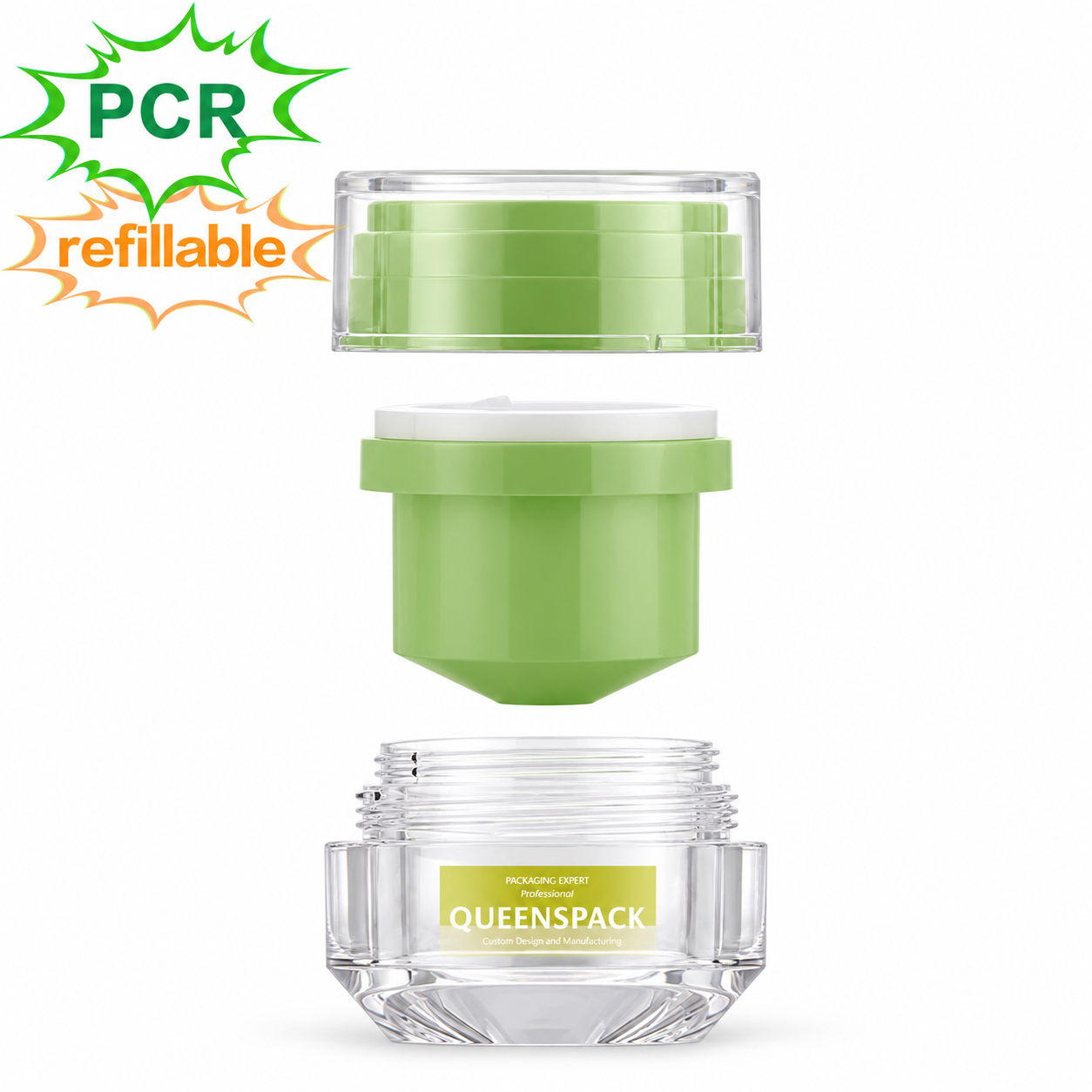 QS1003N Acrylic Jar