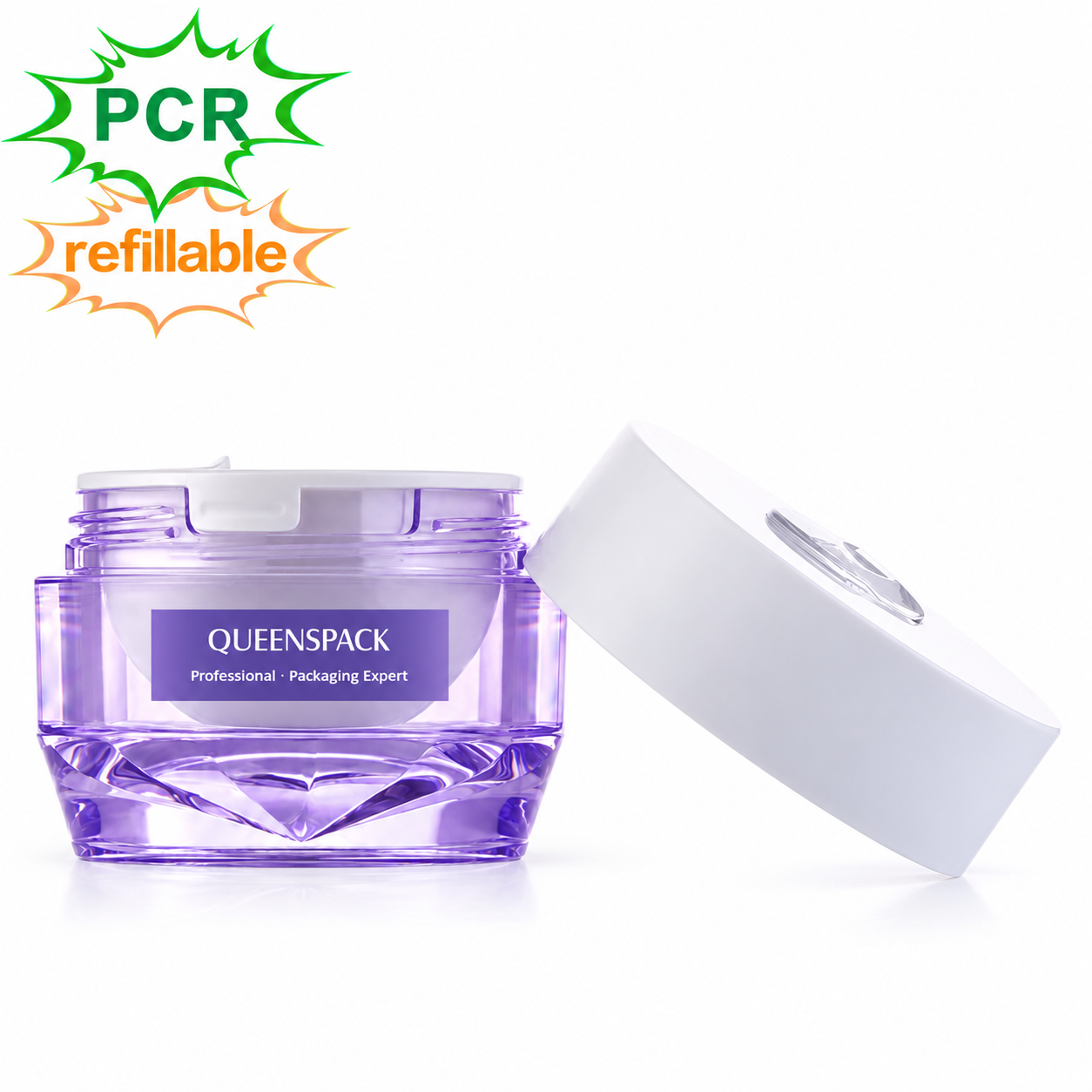 QS1001B Acrylic Jar